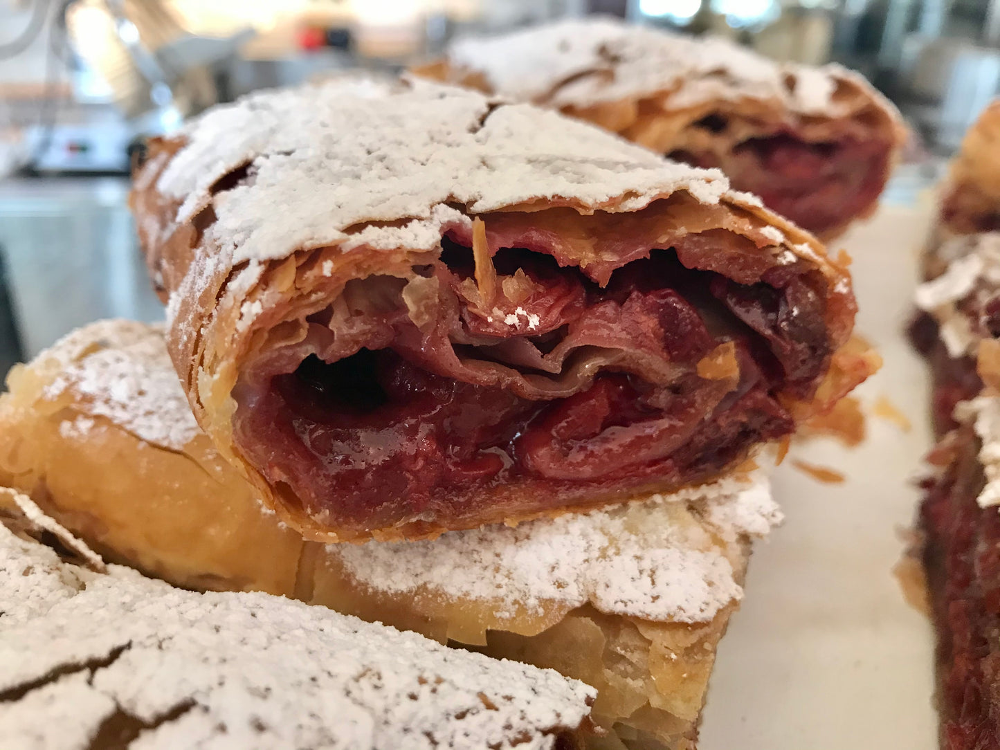 Viennese Cherry Strudel